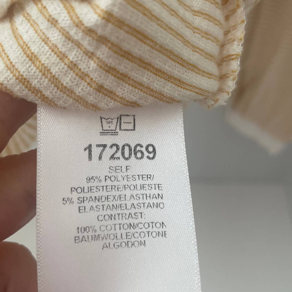 Dolan Anthropologie Striped Henley Top Women's Small - Picture 6 of 8